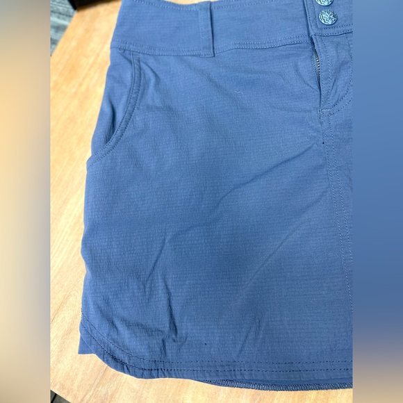 PRANA Dark Gray Athletic Skort Size: 2 - Picture 6 of 9